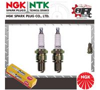 NGK Spark Plug - R6252E-105 - fit Kawasaki KX125 H2 1991 x2