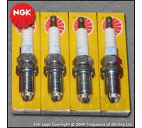 Spark Plugs Set 4x fits SEAT INCA 6K9 1.4 00 to 03 AUA NGK 101000033AA Quality