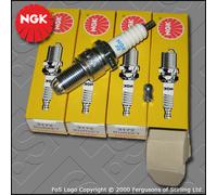 NGK SPARK PLUG SET for VW GOLF MK3 (1H) 2.0 8V GTI 2E ADY AGG AKR (1991-1998)