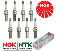 NGK Spark Plug - SILKAR8C6DS - fits Maserati Quattroporte 3.8 GTS V8 - 96372 x8
