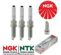 Spark Plugs Set 4x fits BMW 318 F30, F31 1.5 15 to 19 B38B15A NGK 0041666 New