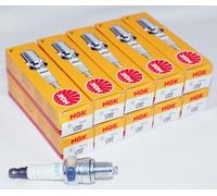 NGK Spark Plugs 6208, Box of 10 - Motorcycle Ignition System, Spark Plug