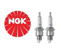 NGK Spark Plugs BKR7EKC x 2 for BMW R1150R R1150 R28 Single Spark 2001-2002