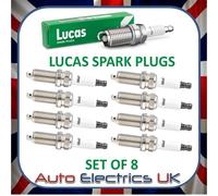 NGK SPARK PLUGS LFR6B LUCAS LSP003 X 8 FOR CITROEN XSARA C2 C3 C4 C8 BERLINGO