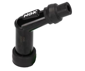 Ngk Vd05f-S Spark Plug Connector with Suppression Resistor Black