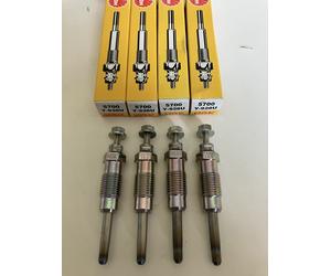 NGK Y-928U ( 5700 ) X4 GLOW PLUGS