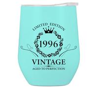 NGLIV 30th Birthday Gift for Women Men,1996 birthday gifts for women 12 oz Stainless Steel Vacuum Insulated Tumblers womens 30th Birthday Gift Ideas Blue