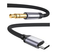 NGOKGA USB C to Aux Adapter Cable Type C to 3.5mm for iPhone 15 in Car, Jack Audio Headphone Stereo Cord Car Compatible with Galaxy S24 S23 S22 S21, Pixel 8 7 6 5