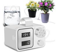 NGOKPYD Automatic Watering System with Timer, Anti-Siphoning, Smart Power-Off Memory Vacation Plant Waterer for Plants 15 Potted, DIY Drip Irrigation Kit is Gifts for Plant Lovers