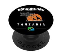 Ngorongoro Conservation Area National Park Tanzania Safari PopSockets Adhesive PopGrip