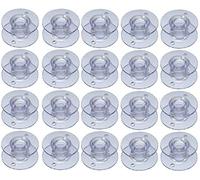 NGOSEW Clear bobbins for Singer 227, 3321, 3323, 4432, 5554, 3116, Pfaff Ambition 1.0, Ambition 1.5, Ambition Essential, Quilt Ambition 2.0 (50)