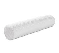NGOZI Bedding Pillow Roll, Cylinder Bolster Pillow, Memory Foam Neck Roll with Removable Cover, Multi-Functional Support Pillow 17.7 * 5.1 * 5.1”(45 * 13 * 13CM), White