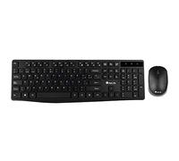 NGS ALLUREKIT 2.4GHz Wireless Kit of Multimedia Keyboard and 1200dpi Mouse (French AZERTY)