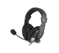 NGS MSX9 PRO - Headset with Padded Headband, Volume Control up to 20 Hz, with Microphone and 3.5MM JACK Connection