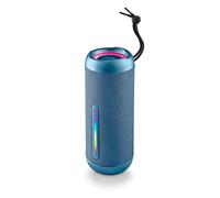 NGS Roller Furia 2 Blue - Wireless Speaker Compatible with Bluetooth, IPX7 Waterproof, 30 W, True Wireless, USB, 9 Hour Battery Life, Blue