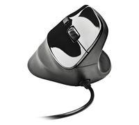 NGS SAMSARA Ergonomic Vertical Mouse, Laser Sensor, Silent Buttons, Adjustable DPI 800-3200, 5 Buttons and Scroll Wheel, Plug and Play, Right-Handed Design