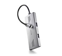 NGS WONDERDUO-C - 4 in 1 Aluminium USB Multiport Adapter, 2 USB-C + 2 USB-A, High Speed 5 Gbps, Compatible with PC, Mac and Tablet, Portable and Lightweight Design, Aluminium Case, Cable 180 mm