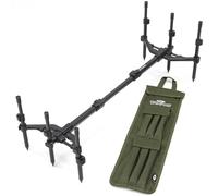 NGT 3 Rod Pod Fishing Adjustable "Tri Pod" with Carry Case Carp Fishing Pod