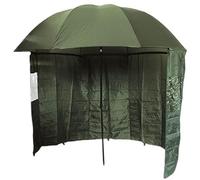 NGT 45" Green Brolly With Zip On Side Sheet coarse fishing