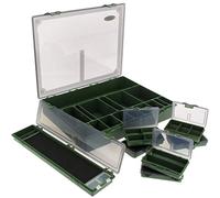 NGT 7 Plus 1 Tackle Box - Green, Large