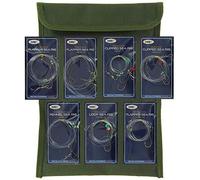 NGT 7x Sea Fishing Rigs Flapper Pennell Clipped Flattie Cod Bass Whiting and Case