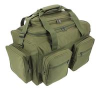 NGT Angling Pursuits Fishing Bag Carp Holdall Green Carryall Tackle 850 Multi Pocket Bag