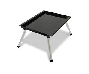 NGT Bivvy/Bait Table with Adjustable Legs - Black, One Size
