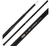 DNA NGT Black 3m 10FT Telescopic 3 Section Fiberglass Carp Coarse Fishing Landing Net Handle Screw