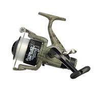 NGT Camo60 3bb Carp Runner' Reel with Line Plus Spare Spool - Green, 12 lb