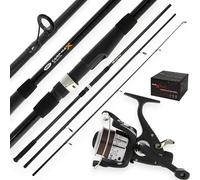 NGT Carp Max 12ft 3pc Carp Rod 2.75lb Test Curve + Max 40 Reel Carp Fishing Set