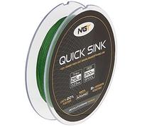 NGT Fishing Line 300m Spool Of 'Quick Sink' Moss Green 25lb Strong Braid Far Casting