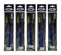 NGT FO-POLERIG-CARP-10 Pack Of 10 Assorted 'carp' Pole Rigs - Transparent, Standard