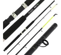 NGT FR-F-BOAT-MAX Boat Max - 6ft, 2pc, 25lb Boat Fishing Rod - Black, 6ft/ 1.8m