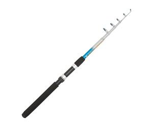 NGT FR-F-TELE-2.4M Trekker - 8ft (2.4m) Telescopic Fishing Rod - Blue/Silver, 8ft/ 2.4m