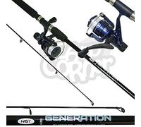 NGT Generation Combo 7ft 2 Piece Rod & Reel Fishing Set Ideal For Travel Kayak