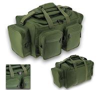 NGT GTS Large Carryall Compartment Carp Fishing Tackle Storage Bag Green Padded