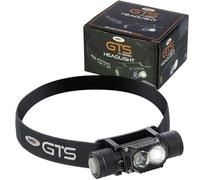NGT GTS UV Series Rechargeable Headlamp - 210 Lumen UV Light, 250/100 Lumen Bright White Light, USB-C Charging, Rotatable Head, Waterproof - for Fishing, Camping & Outdoor Use