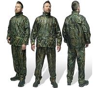 NGT LARGE Carp Fishing Hunting Camo Waterproof Jacket & Trousers Rain Suit Carp Coarse Pike Trout Fishing