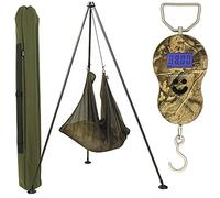 NGT Lightweight Fish Weighing Tripod System & 40kg/88lb Digital Scale & Sling