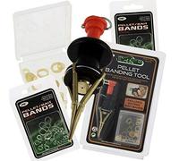 NGT Match Coarse Fishing Pellet Banding Tool With 40 Bait Bands NEW