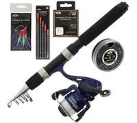 NGT Mini Telescopic Travel Combo Coarse Fishing Rod 5ft Long & Reel with Tackle
