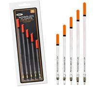 NGT Pack of 5 Wide Tip Loaded Waggler Floats in a double blister for Coarse Fishing
