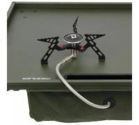 NGT Profiler Bivvy Table with Drop Down Storage Bag with stove