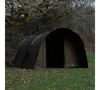 NGT Profiler XL 2 Man Carp Fishing Bivvy System with Hood + Winter Overwrap - Heavy Duty Shelter, Windproof and Waterproof 5000mm, 210D Fabric, Compact, Ideal for All Weather, Includes Full Skin Cover