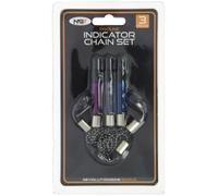 NGT 'Proline' Chain Indicator Set In Plastic Case (3 Piece) - Green, One Size