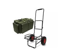NGT QUICKFISH Trolley - Light Weight Quick Folding Plus Large Carryall Bag