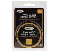 NGT Wide Refill Pva Mesh - Green, 7 m x 35 mm