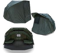 NGT XL FORTRESS BIVVY WITH HOOD + XL Fortress Wrap With Hood 2 Man Carp Overskin