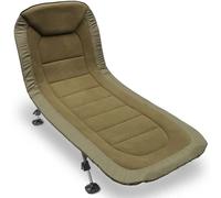 NGT XPR Carp Fishing Bed Chair 6 Leg Adjustable Recliner Fleece Lined Bedchair