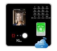 NGTeco TC1 Cloud Clocking in Machine for Employees, Attendance Machine Time Recorder, Time Clock with 5 RFID Cards